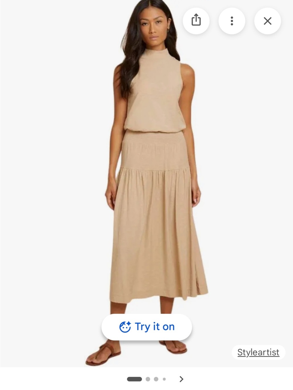 Nation LTD Drop Waist Dress
